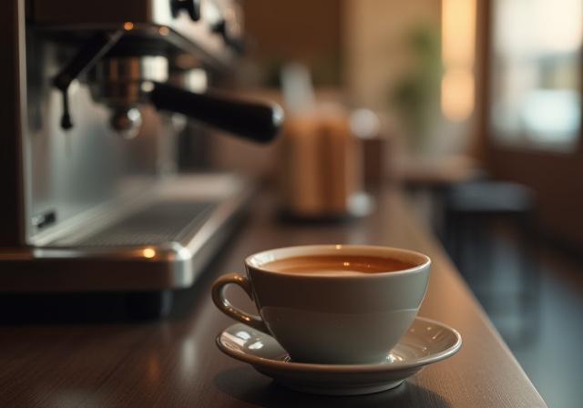 Café de especialidad servido en barra moderna en CDMX